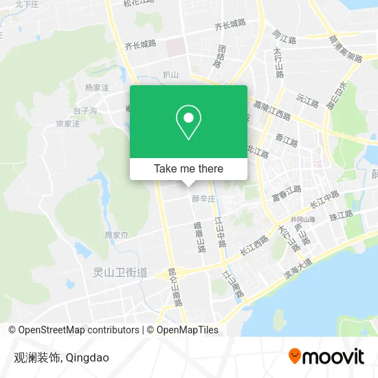 观澜装饰 map