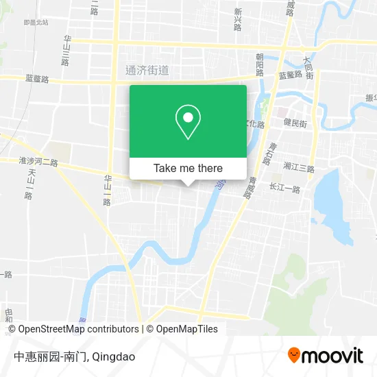 中惠丽园-南门 map