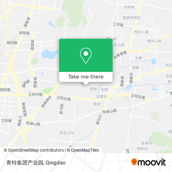 青特集团产业园 map