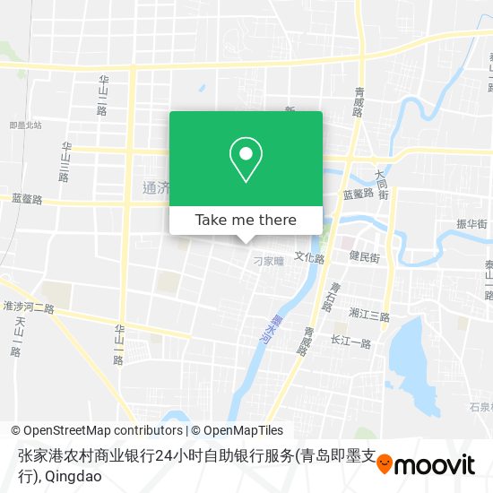 张家港农村商业银行24小时自助银行服务(青岛即墨支行) map