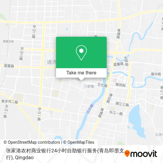 张家港农村商业银行24小时自助银行服务(青岛即墨支行) map