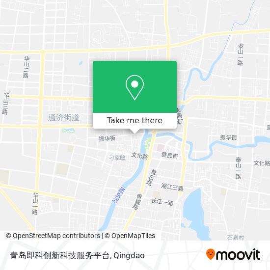 青岛即科创新科技服务平台 map