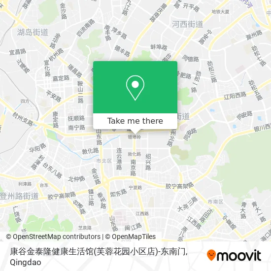 康谷金泰隆健康生活馆(芙蓉花园小区店)-东南门 map