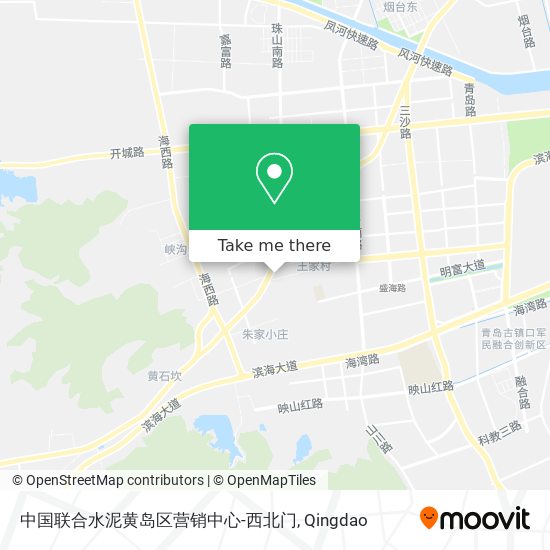 中国联合水泥黄岛区营销中心-西北门 map