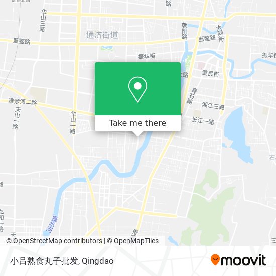 小吕熟食丸子批发 map