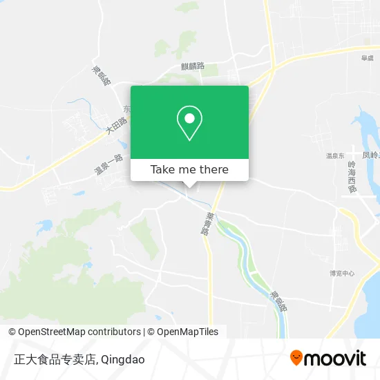 正大食品专卖店 map