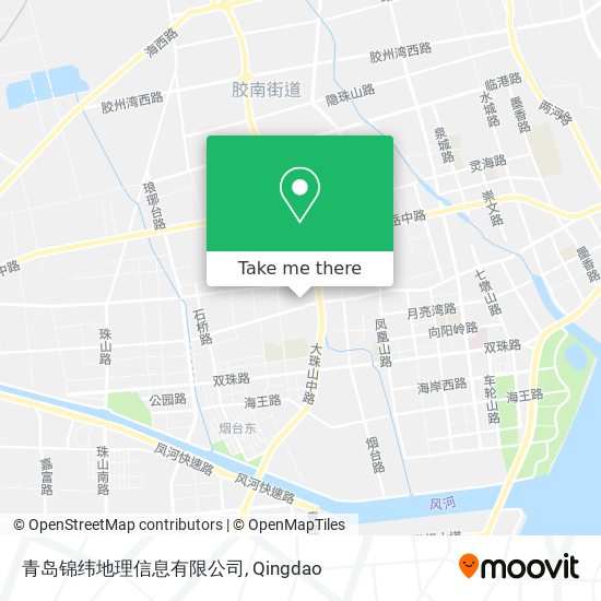 青岛锦纬地理信息有限公司 map