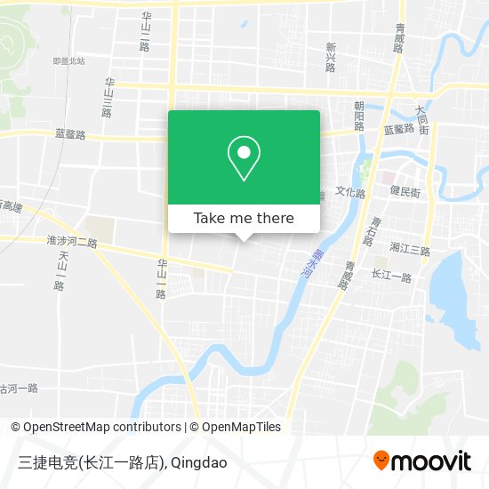 三捷电竞(长江一路店) map