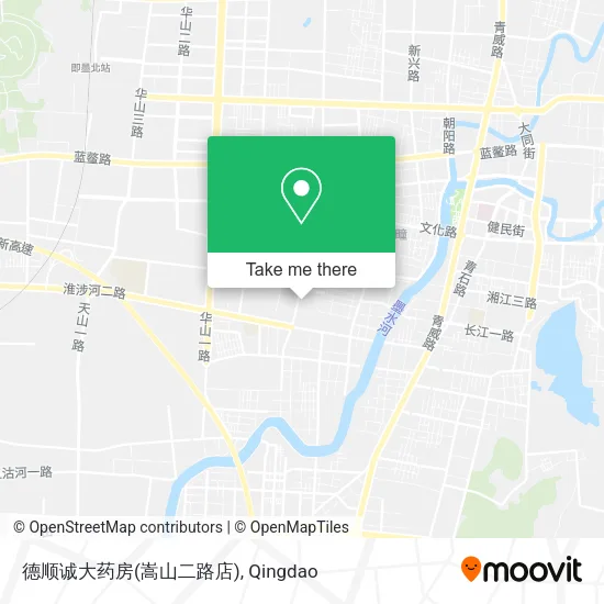 德顺诚大药房(嵩山二路店) map