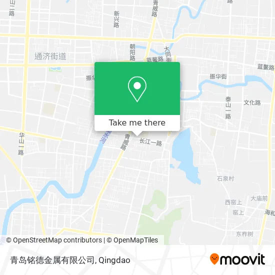 青岛铭德金属有限公司 map