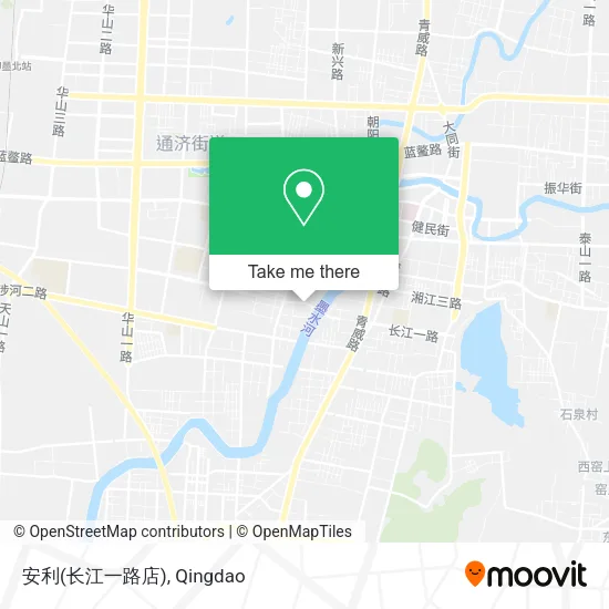 安利(长江一路店) map