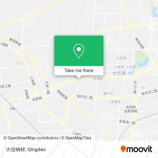 大信钢材 map