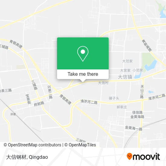 大信钢材 map