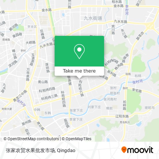 张家农贸水果批发市场 map