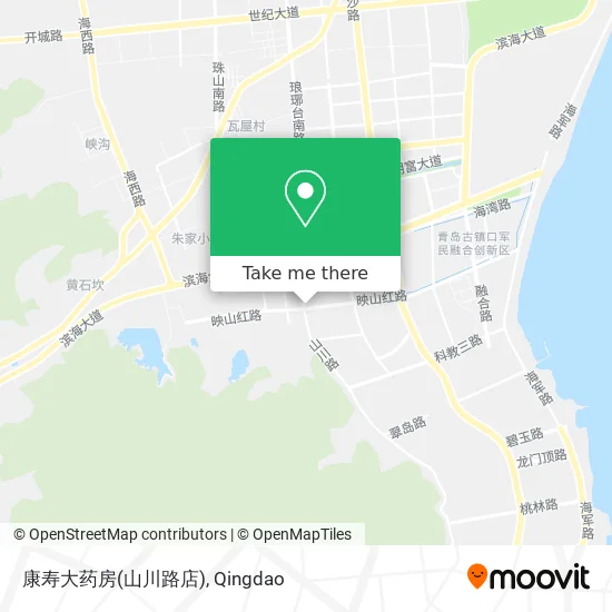 康寿大药房(山川路店) map