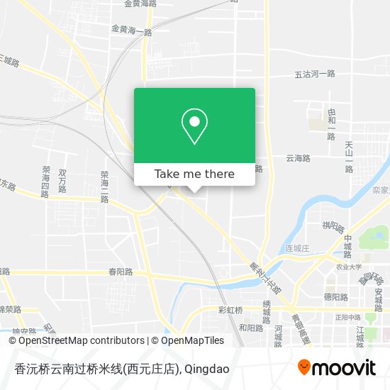 香沅桥云南过桥米线(西元庄店) map