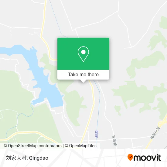 刘家大村 map
