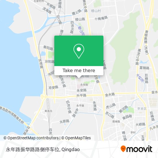 永年路振华路路侧停车位 map