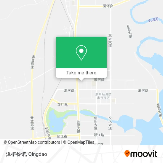 泽榕餐馆 map