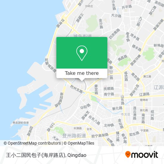 王小二国民包子(海岸路店) map