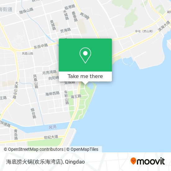 海底捞火锅(欢乐海湾店) map