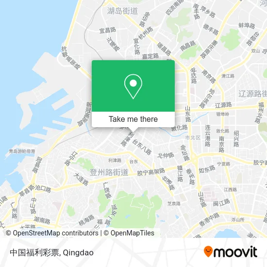 中国福利彩票 map