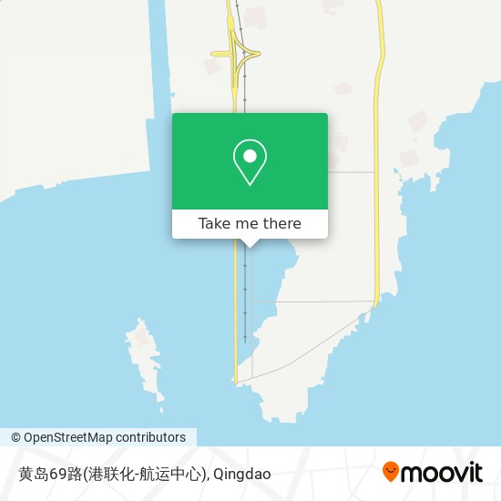 黄岛69路(港联化-航运中心) map