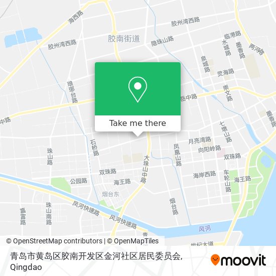 青岛市黄岛区胶南开发区金河社区居民委员会 map