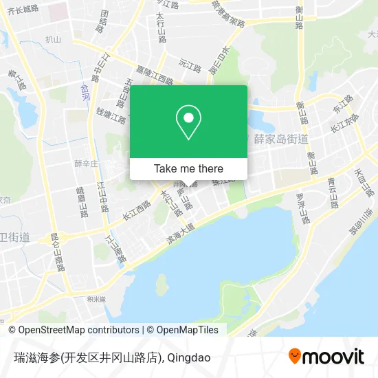 瑞滋海参(开发区井冈山路店) map