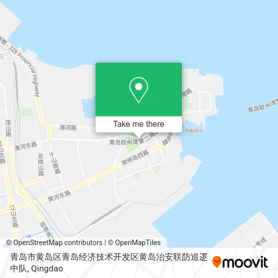 青岛市黄岛区青岛经济技术开发区黄岛治安联防巡逻中队 map