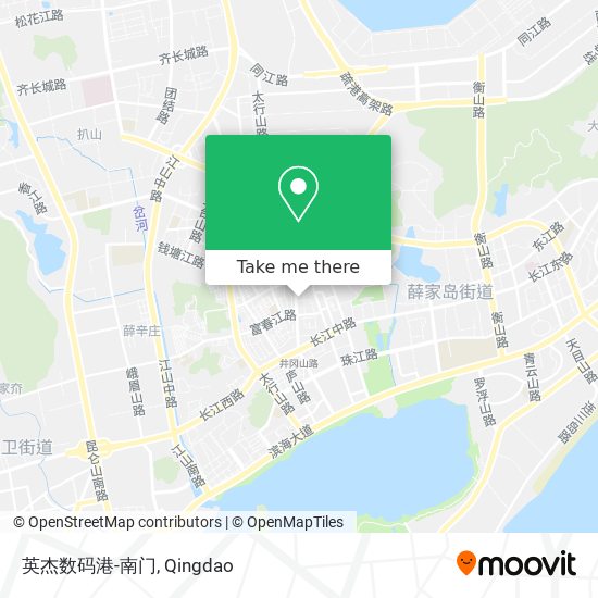 英杰数码港-南门 map