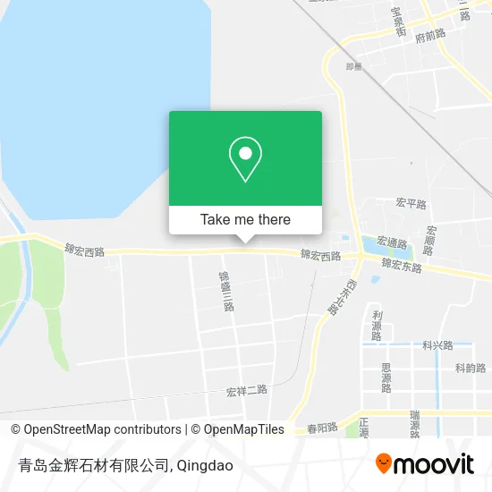 青岛金辉石材有限公司 map