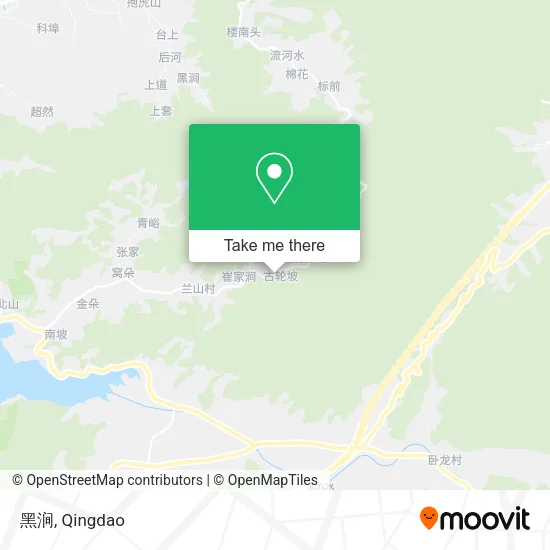 黑涧 map