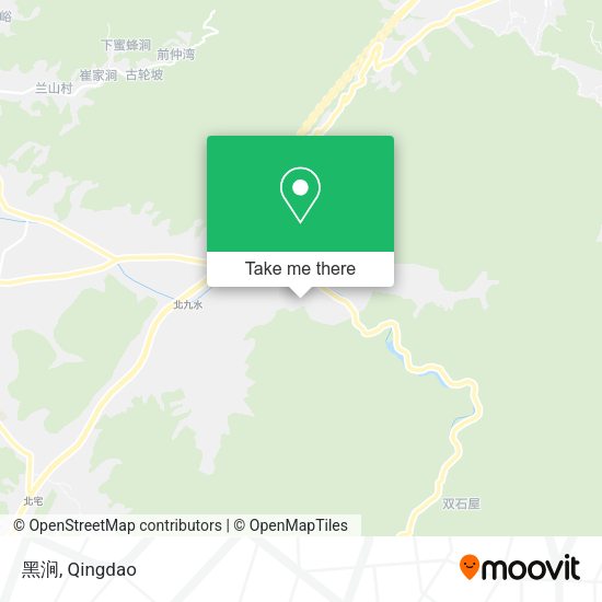 黑涧 map