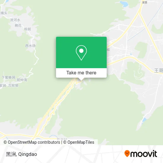 黑涧 map