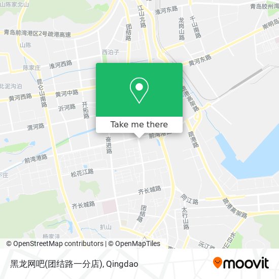 黑龙网吧(团结路一分店) map
