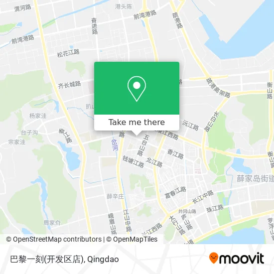巴黎一刻(开发区店) map