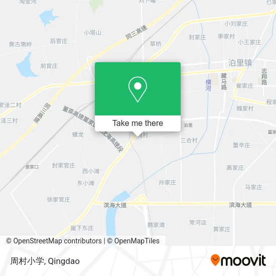 周村小学 map