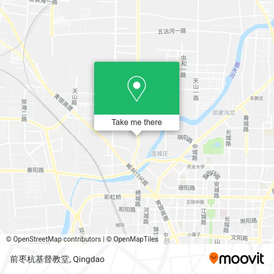 前枣杭基督教堂 map