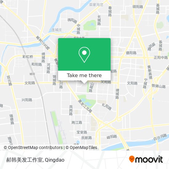 郝韩美发工作室 map