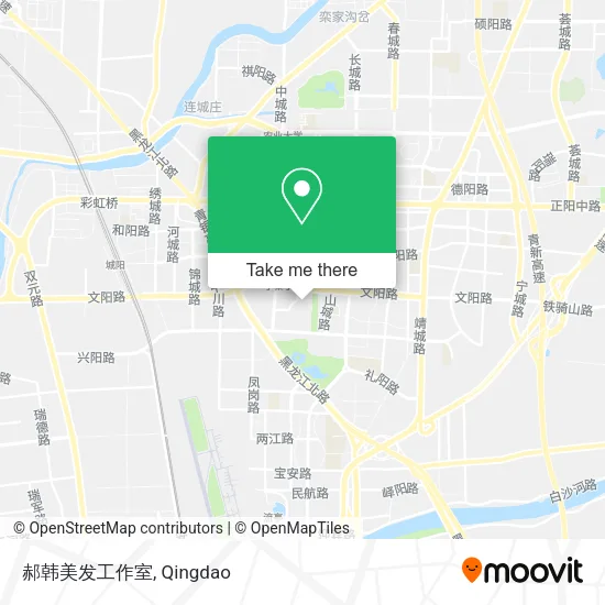 郝韩美发工作室 map