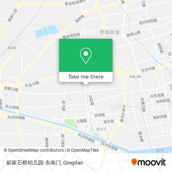 郝家石桥幼儿园-东南门 map