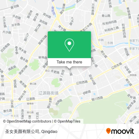 圣女美颜有限公司 map