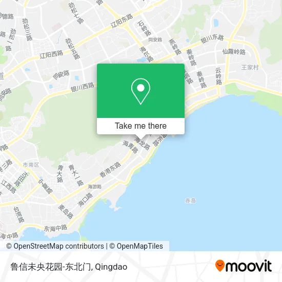 鲁信未央花园-东北门 map