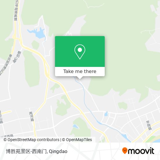 博胜苑景区-西南门 map
