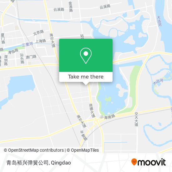 青岛裕兴弹簧公司 map