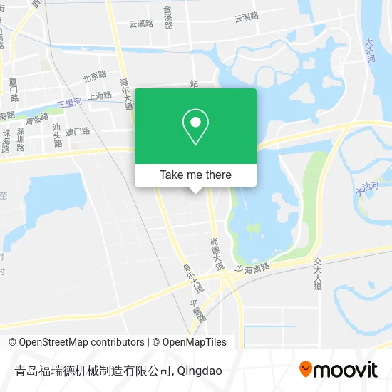 青岛福瑞德机械制造有限公司 map