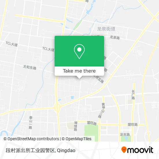 段村派出所工业园警区 map