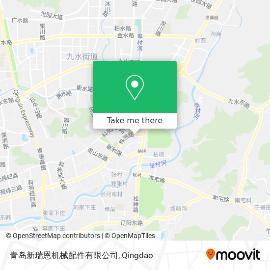 青岛新瑞恩机械配件有限公司 map