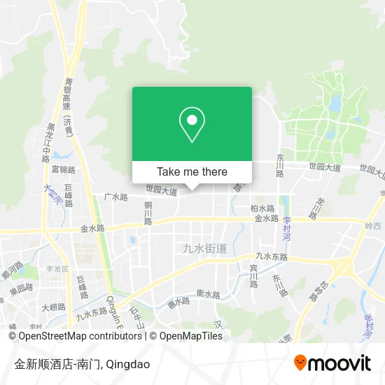 金新顺酒店-南门 map